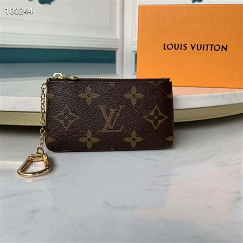 lv key pouch pre loved